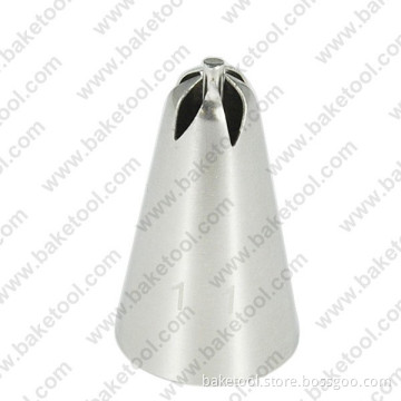 Stainless steel 18/8 cake decorating nozzle #191 with core